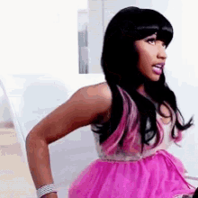 Nicki Minaj Pink GIF - Nicki Minaj Pink Attitude GIFs