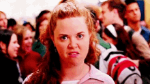 Mean Girls Make Face GIF - Mean Girls Make Face Not Interested GIFs