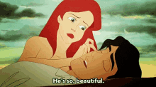 the little mermaid ariel love quotes hes beautiful