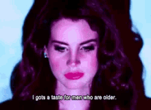 Lana Del Rey Older Men GIF - Lana Del Rey Older Men Cola GIFs
