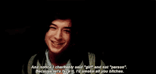 Patrick The Perks Of Being A Wallflower GIF - Patrick The Perks Of Being A Wallflower All You Bitches GIFs