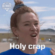Holy Crap Clara Hughes GIF - Holy Crap Clara Hughes Canadas Ultimate Challenge GIFs