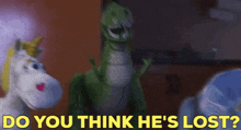 Toy Story Rex GIF - Toy Story Rex Do You Think Hes Lost GIFs