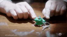 Frog Key Chain This Is The Key GIF