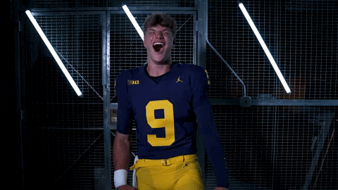 Jj Mccarthy Michigan GIF - Jj McCarthy Michigan Michigan football -  Discover & Share GIFs