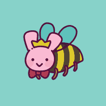 Bee Bumble Bee GIF - Bee Bumble Bee Bunny GIFs