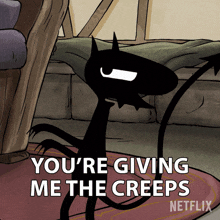 You'Re Giving Me The Creeps Luci GIF - You'Re Giving Me The Creeps Luci Disenchantment GIFs