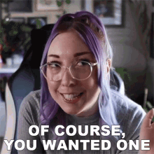 Of Course You Wanted One Ashni GIF - Of Course You Wanted One Ashni You Want One GIFs