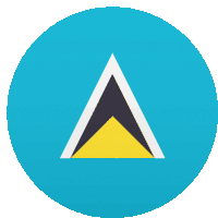 St Lucia Flags Sticker - St Lucia Flags Joypixels Stickers