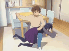 Anime Spanking GIF - Anime Spanking Bad Girl GIFs