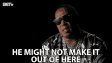 He Might Not Make It Out Of Here Master P GIF - He Might Not Make It Out Of Here Master P Percy Miller GIFs