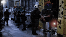 Cyber Frogs Cyber Frog Police GIF - Cyber Frogs Cyber Frog Police Police Frog GIFs