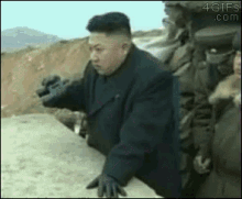 ead kimjongun obama binoculars