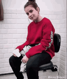 Carol Biazin Sitting GIF - Carol Biazin Sitting Office Chair GIFs