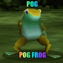 Pog Frog Frog GIF - Pog Frog Frog Pog GIFs