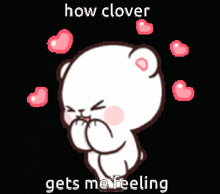 Clover I Love You Milk GIF - Clover I Love You Clover Milk GIFs