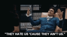 They Hate Us Because... - The Interview GIF - The Interview Seth Rogen James Franco GIFs