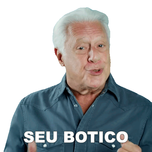 Seu Botico Antônio Fagundes Sticker - Seu Botico Antônio Fagundes Porta Dos Fundos Stickers