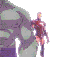 Marvel Comics Line Up Hulk Sticker