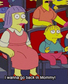 Eeeeeeeeeewwwwwwwwwwwwwwwww ! GIF - Ralph Wiggum The Simpsons Scared GIFs
