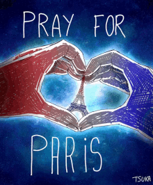 Paris GIF - Prayforparis Paris Onelove GIFs