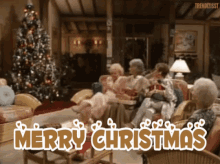 Merry Christmas Golden Girls GIF - Merry Christmas Golden Girls Christmas Tree GIFs