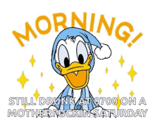 Donald Duck Good Morning GIF - Donald Duck Good Morning Happy GIFs