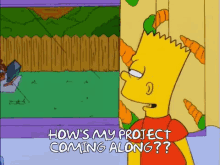 Project Simpsons GIF - Project Simpsons Bart GIFs