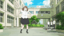 mitsue kanako anime hoshiai no sora dance moves
