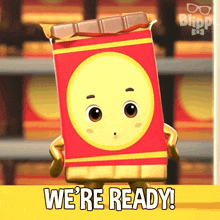 We'Re Ready Bard GIF - We'Re Ready Bard Blippi Wonders - Educational Cartoons For Kids GIFs