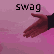 swag swag handshake