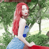 Joy Red Velvet GIF - Joy Red Velvet Red Flavor GIFs