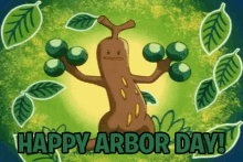 Happy Arbor Day GIF - Happy Arbor Day Pokemon GIFs