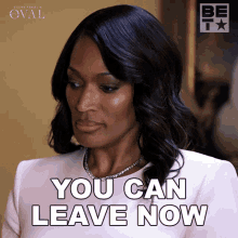 You Can Leave Now Victoria Franklin GIF - You Can Leave Now Victoria Franklin The Oval GIFs