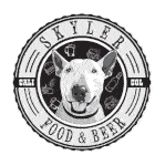 Skyler Food And Beer Pet Love Sticker - Skyler Food And Beer Pet Love Bull Terrier Stickers