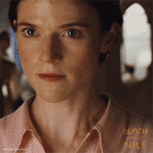 Looking Down Louise Bourget GIF - Looking Down Louise Bourget Rose Leslie GIFs