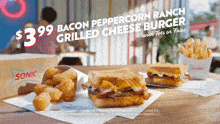 Sonic Drive In Bacon Peppercorn Ranch Grilled Cheese Burger GIF - Sonic Drive In Bacon Peppercorn Ranch Grilled Cheese Burger Sonic GIFs