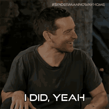 I Did Yeah Tobey Maguire GIF - I Did Yeah Tobey Maguire Spider Man No Way Home GIFs