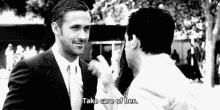He Makes You A Better Person. GIF - Black And White Man Slap Take Care Of Her GIFs