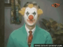 Edward Jackson Mr Rogers GIF - Edward Jackson Mr Rogers Clown Mask GIFs