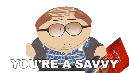Youre A Savvy Cartman Sticker - Youre A Savvy Cartman South Park Stickers