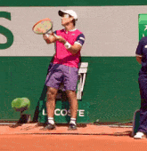 Yoshihito Nishioka Back To Wall GIF - Yoshihito Nishioka Back To Wall Tennis GIFs