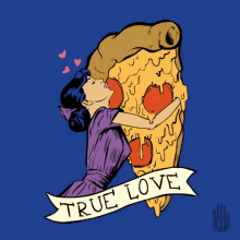 Pizza Is True Love GIF - Romance Pizza Love GIFs