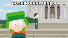 Nothing Happened Kyle Broflovski GIF - Nothing Happened Kyle Broflovski South Park GIFs