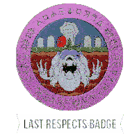 Pokéworld Badge Sticker - Pokéworld Badge Last Respects Stickers