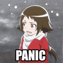 Anime Panic GIF - Anime Panic Animation GIFs