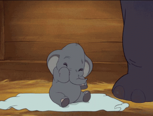 Disney Dumbo GIF - Disney Dumbo Cute - Discover & Share GIFs