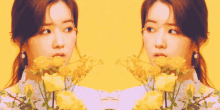 Yoon Bomi Bomi Apink GIF - Yoon Bomi Bomi Apink Flower GIFs
