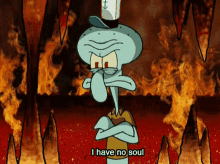 Hell Fire GIF - Hell Fire Squidward GIFs