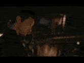 a blurry picture of a hammer with a circle in the middle of it
